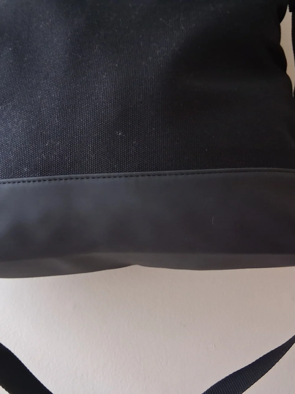 Versace black canvas